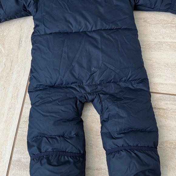 Columbia Snuggly Bunny Down Bunting Infant Boy 12-18 Puffer Hooded Snowsuit - Picture 11 of 15